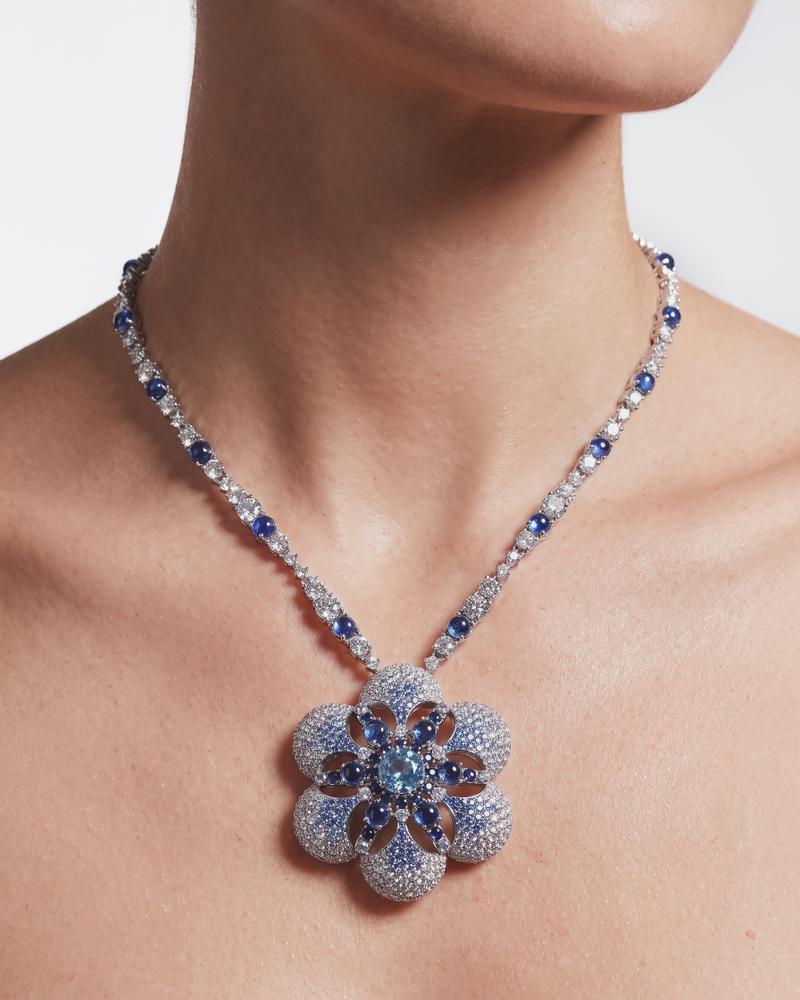 Sapphire Blossom Diamond