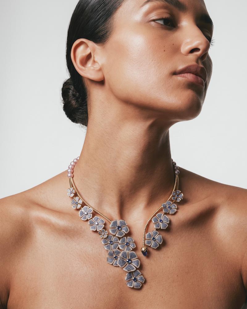 Geramium Flower Necklace