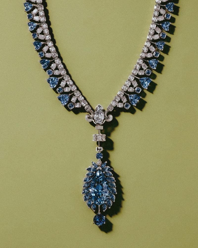 Sky Blue Diamond Drop