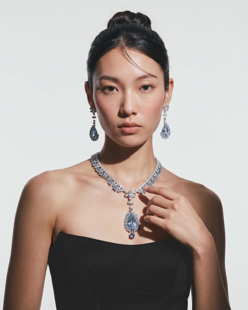 Sky Blue Elegant Drop